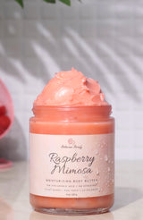 Dry Skin Body Butter - Raspberry Mimosa - Bellavana Beauty
