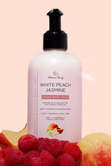 Cream Body Wash - White Peach Jasmine - Bellavana Beauty