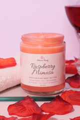 Dry Skin Body Butter - Raspberry Mimosa - Bellavana Beauty