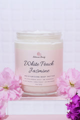 Dry Skin Body Butter - White Peach Jasmine - Bellavana Beauty