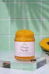 Dry Skin AHA Body Scrub - Mango Papaya - Bellavana Beauty