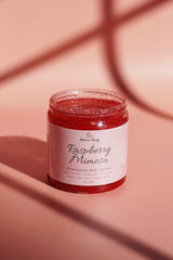 Dry Skin AHA Body Scrub - Raspberry Mimosa - Bellavana Beauty