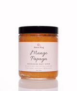 Dry Skin AHA Body Scrub - Mango Papaya - Bellavana Beauty