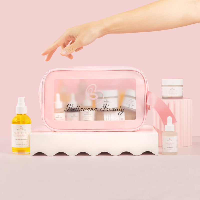 belle rose makeup travel bag Bella Travel Bag – Bellavana Beauty