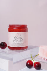 Dry Skin AHA Body Scrub - Cherry Almond - Bellavana Beauty