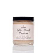 Dry Skin AHA Body Scrub - White Peach Jasmine - Bellavana Beauty